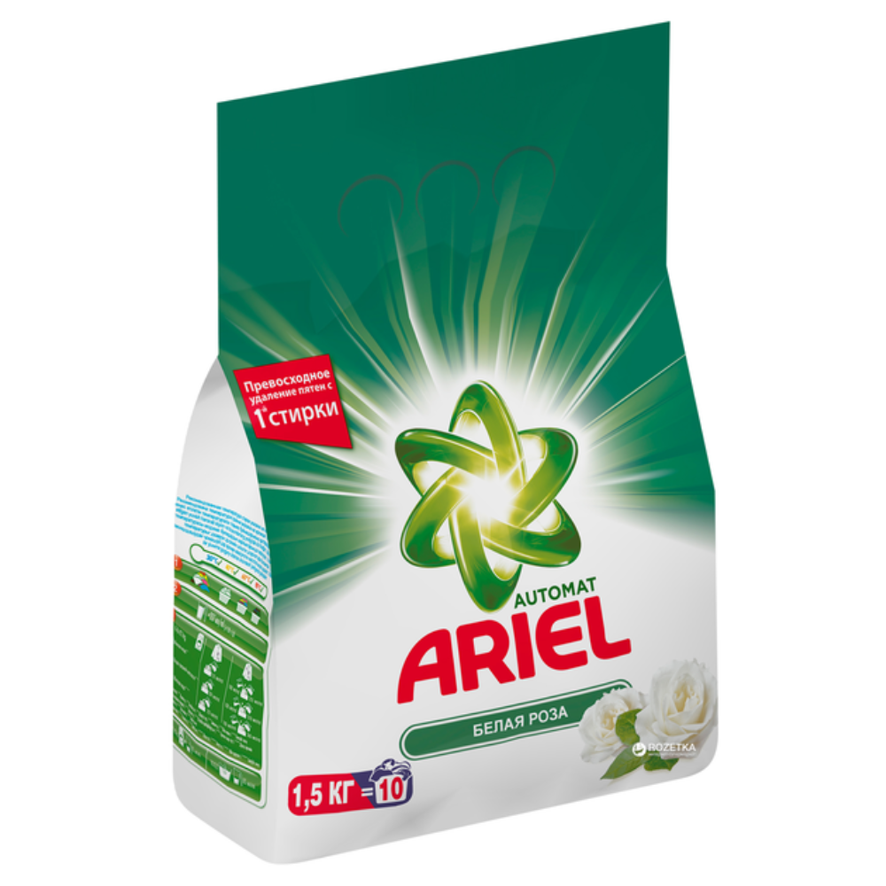 Стиральный порошок Ariel Белая роза 1.5 кг
