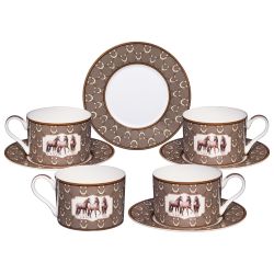 ЧАЙНЫЙ НАБОР LEFARD "HORSE CLUB" НА 4 ПЕР. 8 ПР. 300 МЛ (КОР=12НАБ.)