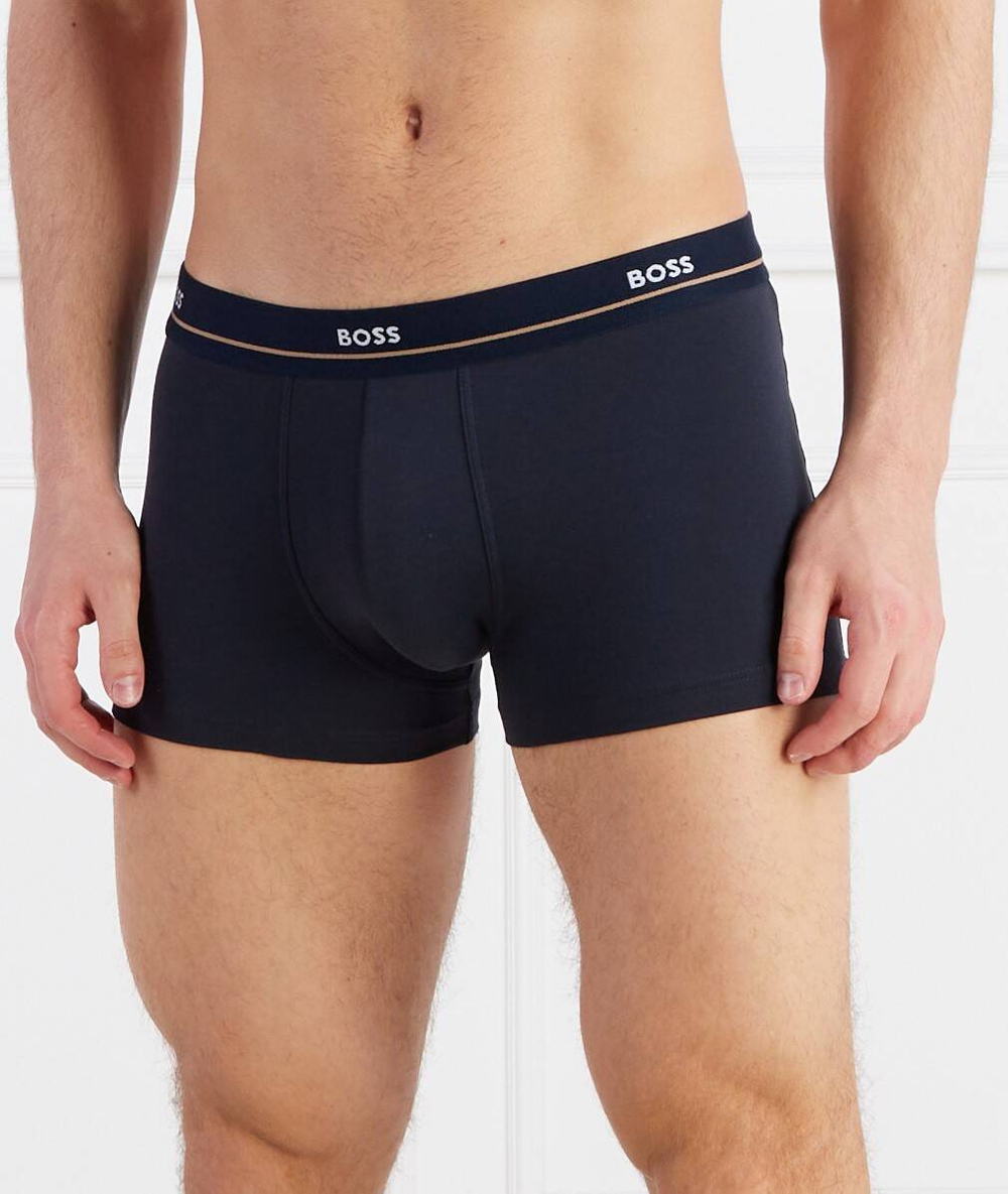 Трусики-боксеры 5шт. Trunk 5P Essential BOSS BLACK - темно-синий(50475275)