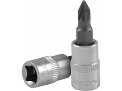 114602 Насадка торцевая 1/4"DR с вставкой-битой POZIDRIV®, PZ2