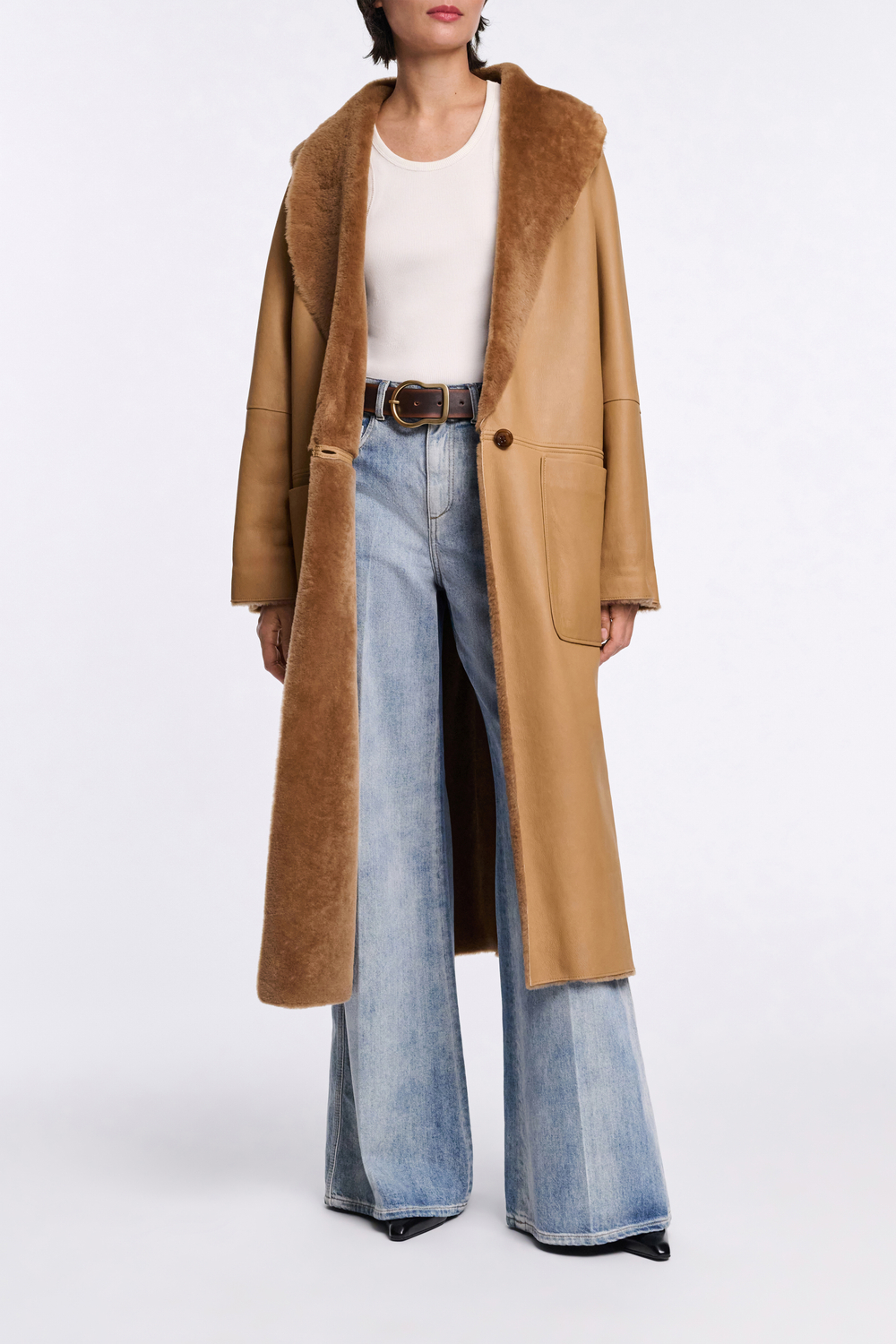 Джинсы из хлопка