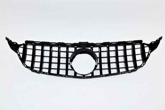 Решетка радиатора V.1 глянцево - черный для Mercedes C class W205 2015-2017