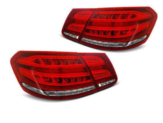 Задние фонари для Mercedes E-Class W212 Limousine (09-13) LED Red Crystal