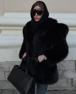 Шуба Kruella, Черный