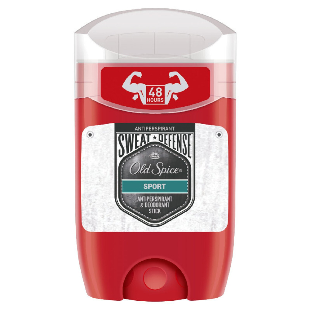 OLD SPICE Дезодорант твердый антиперспирант мужской Sweat Defense Sport 50 мл