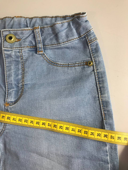 Джинсы LC Waikiki с кружевными вставками, на 8/9 лет