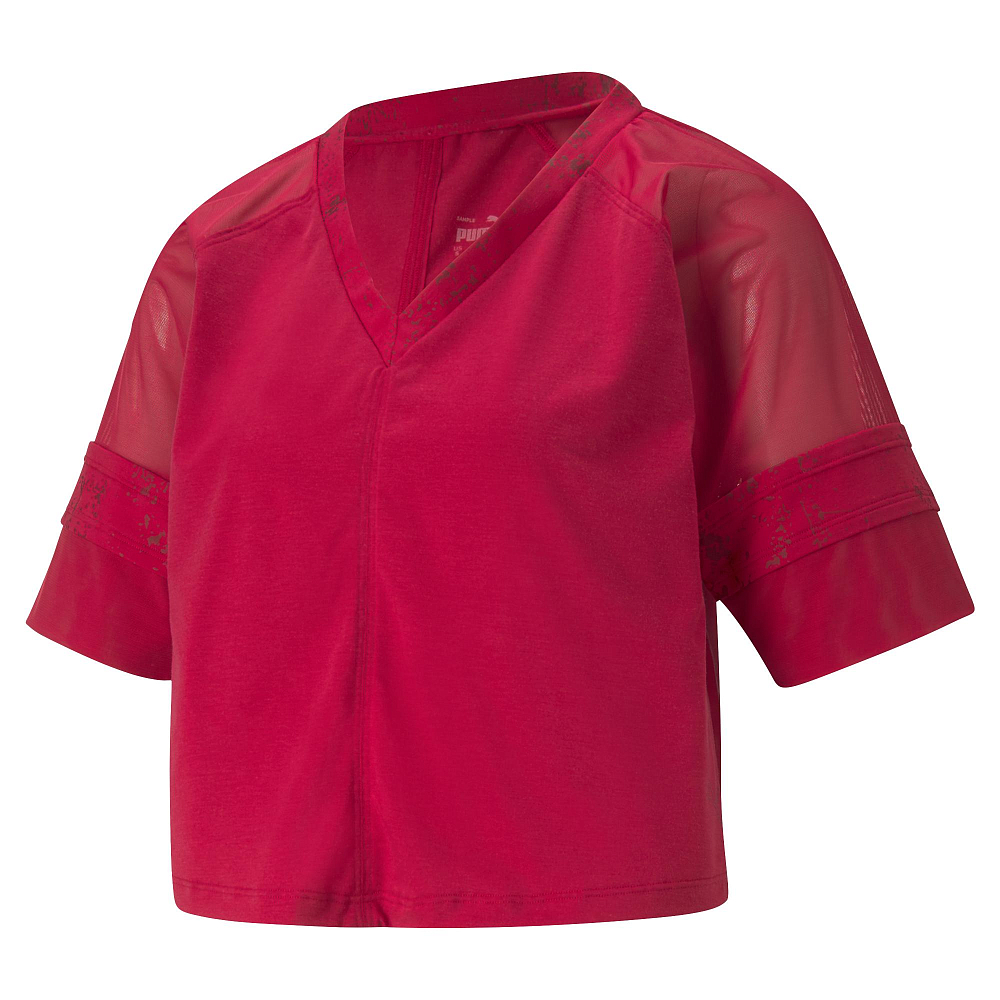 Женская футболка PUMA Fashion Luxe Raglan Top