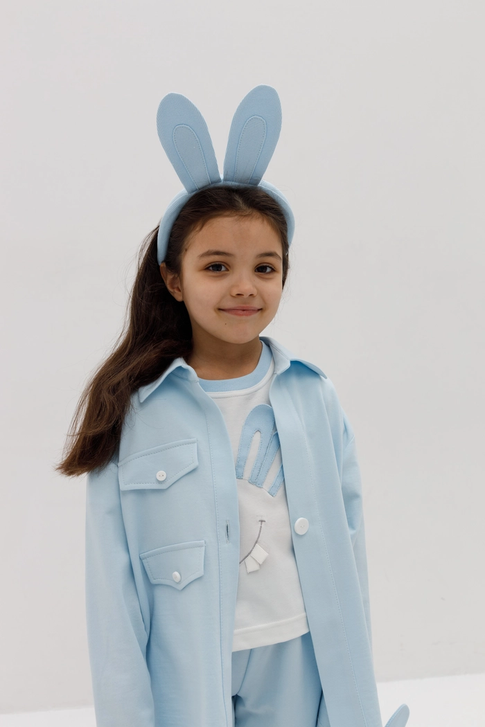 ОБОДОК ДЕТСКИЙ РЕНТИ ГОЛУБОЙ