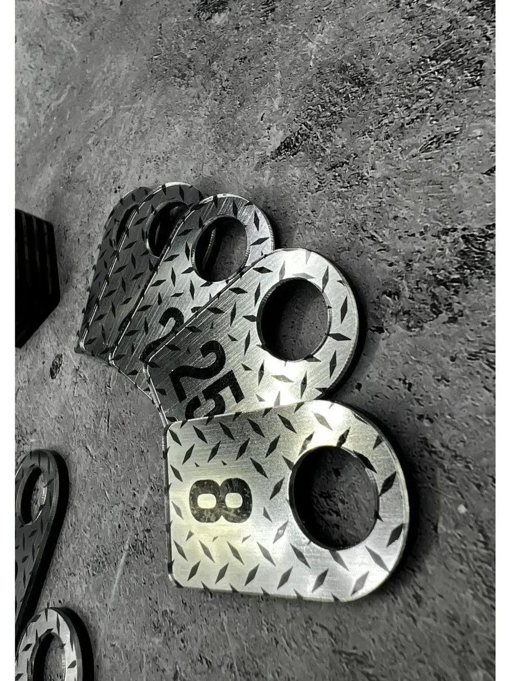 Номерки для гардероба 100шт