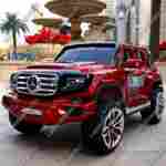 Детский электромобиль "Mercedes Police" красный