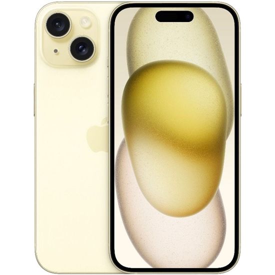 Apple iPhone 15 128GB Yellow (Жёлтый) MTP23 Global DUAL SIM (nano SIM + eSIM)