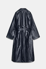 ZW COLLECTION ИСКУССТВЕННАЯ КОЖА ОVERSIZE ТРЕНЧКОТ - ZARA