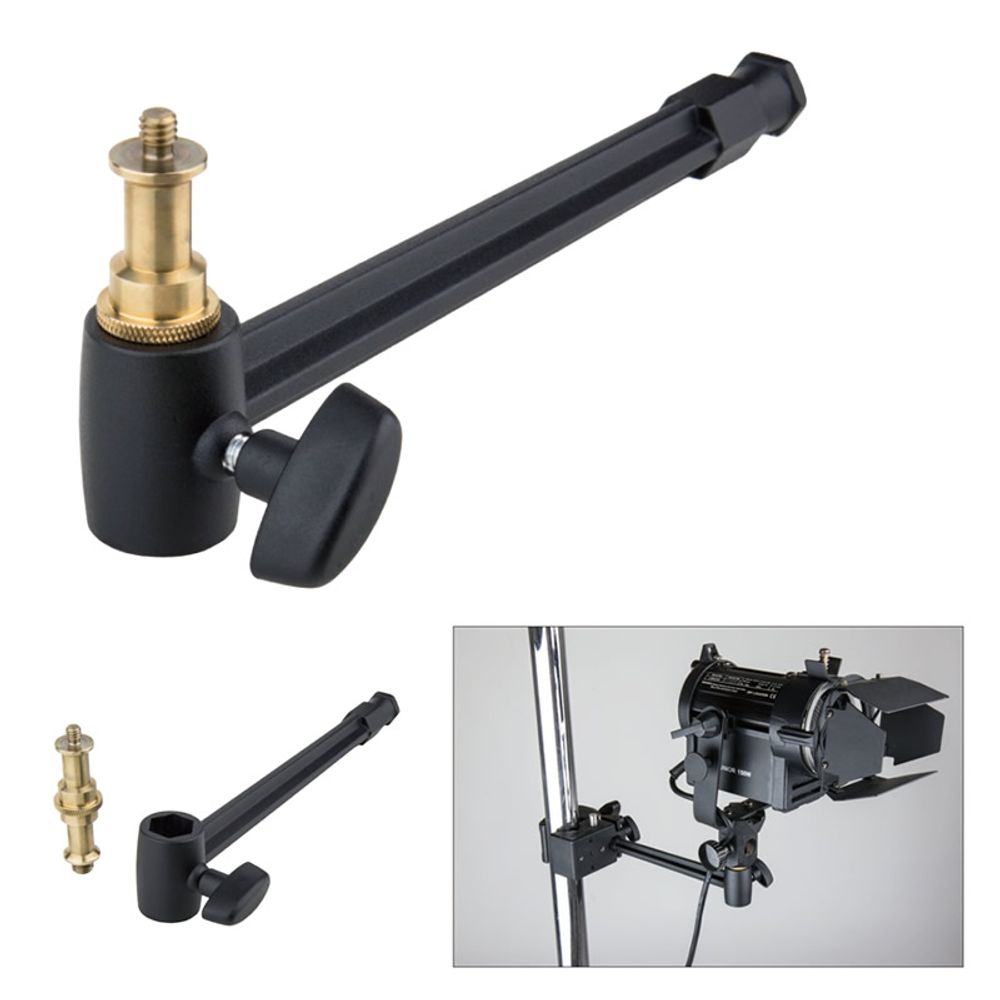 KUPO KS-195 Extension arm w/universal adapter spigot. Кронштейн