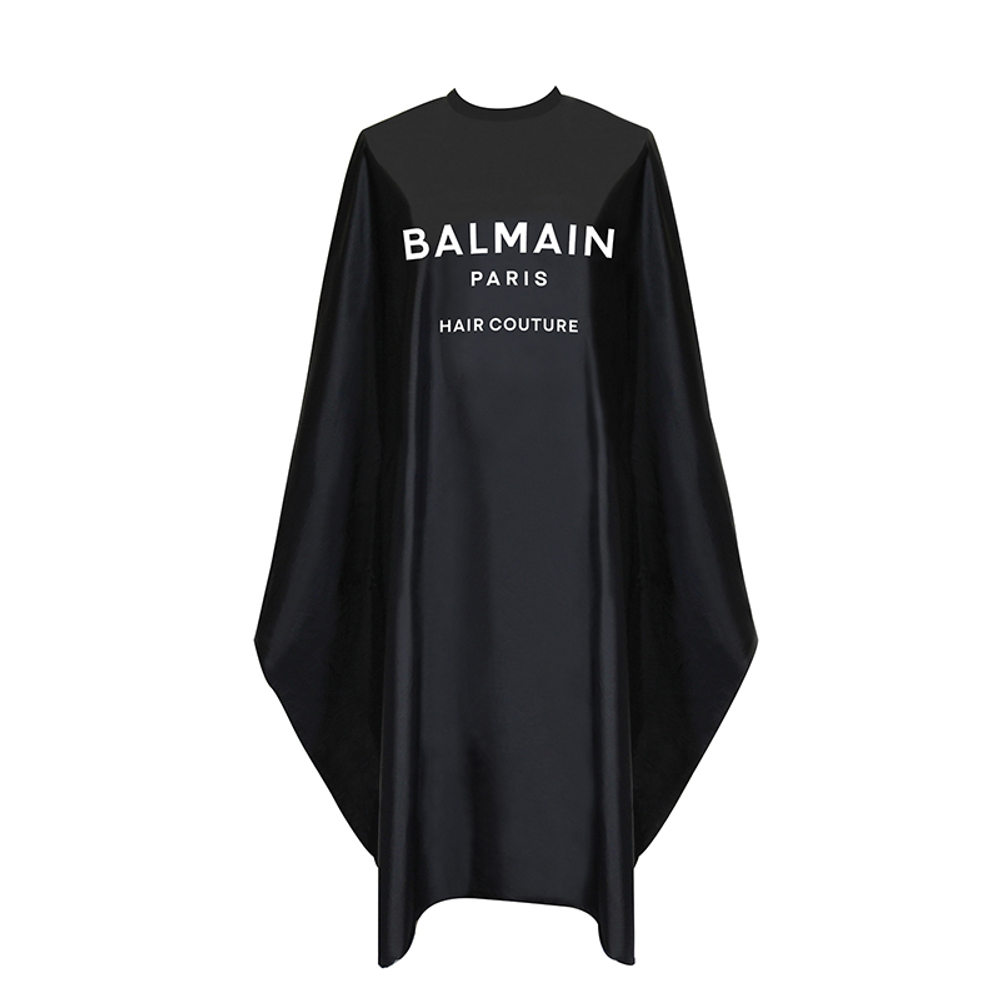 Balmain Hair Couture Черный пеньюар Black Cutting Cape