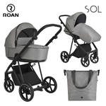Детская коляска Roan Sol 2 в 1 RSL/1011 Cloud Grey