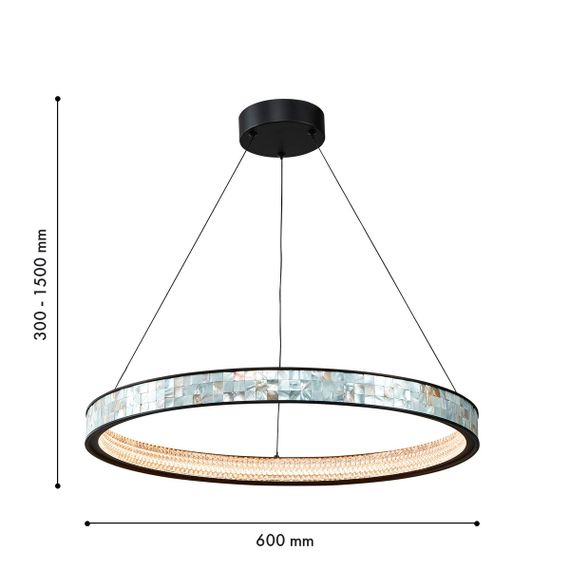 Подвесная светодиодная люстра Favourite Shelty 4704-6P