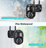 Wi-Fi Камера видеонаблюдения 3MP/IP66/ИК FaizFull FT120