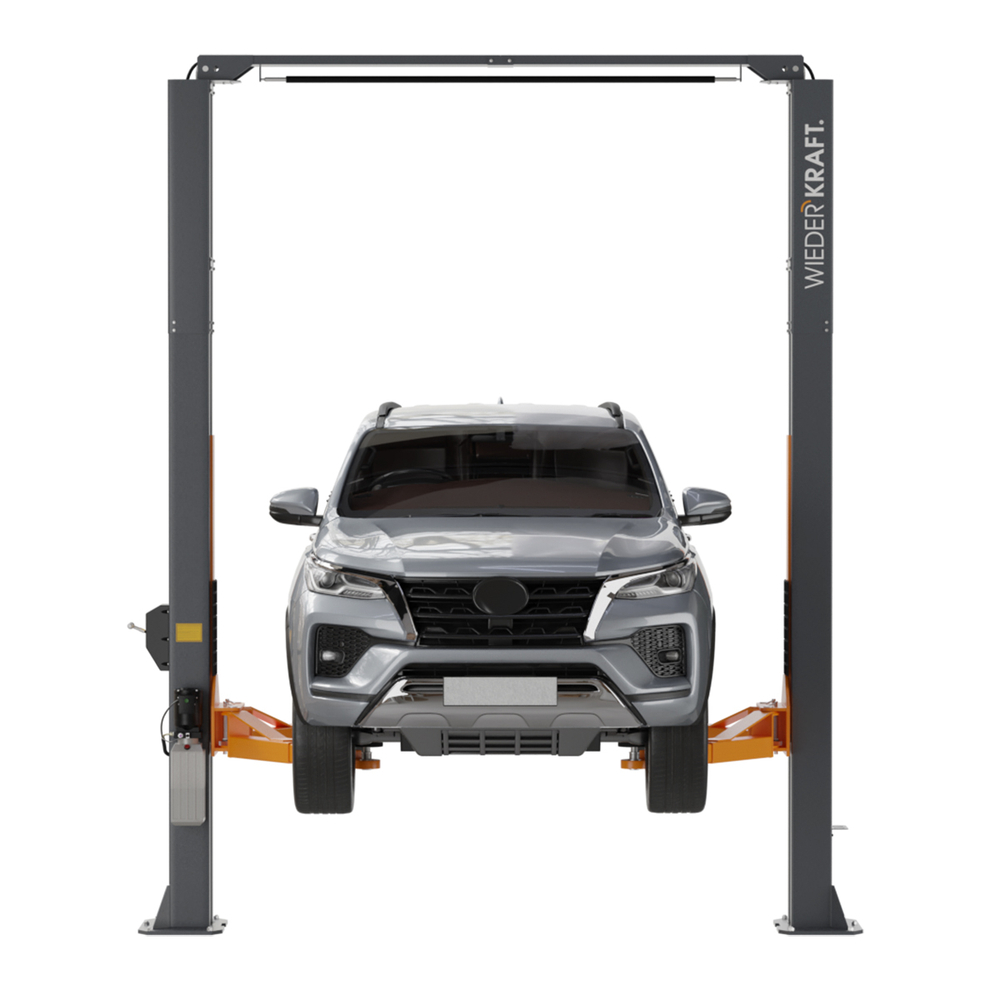 WDK-529 Подъемник двухстоечный с верхней синхронизацией 4 тонны, одност.разбл., 380В