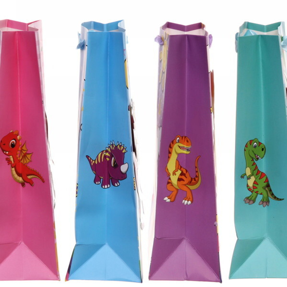 Пакет подарочный «Дракоша» 31х40 см, микс