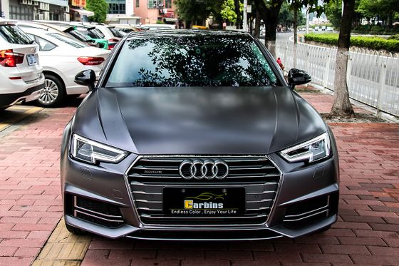 Пленка матовая серая Metal Flash Сharcoal Carbins