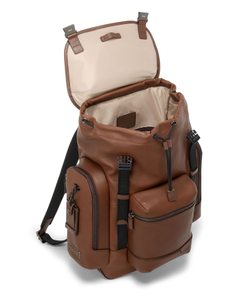 Рюкзак кожаный Griffen/Cognac