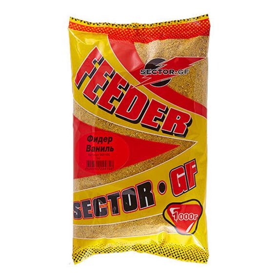 Прикормка GF Sector ФИДЕР ВАНИЛЬ 1кг