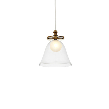 Pendant design lamp  Bell by Moooi (Clear)