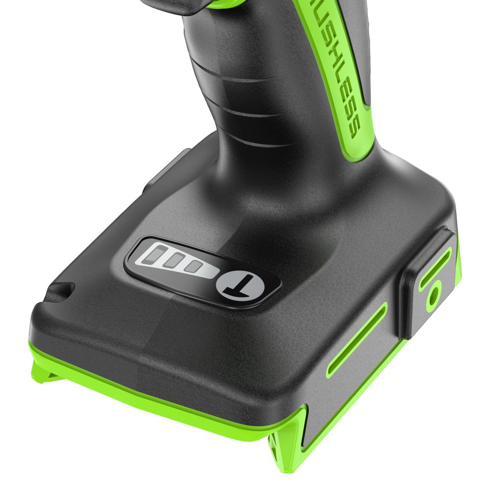 Гайковерт ударный акк. Greenworks GD24IW400, 24V,б/щет,1/2'', 400Нм,1х5Ач,ЗУ,кор (3802907CUG)