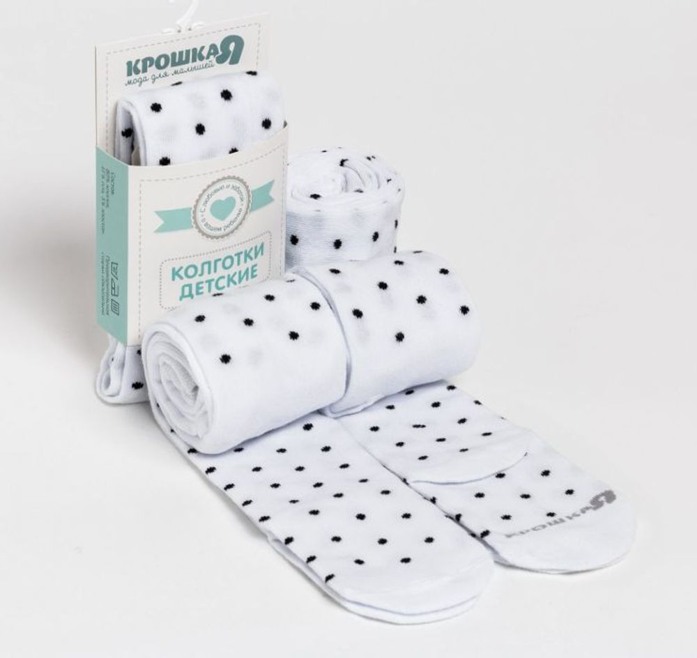 Колготки детские "Крошка Я. Кошечка", Цвет: белый