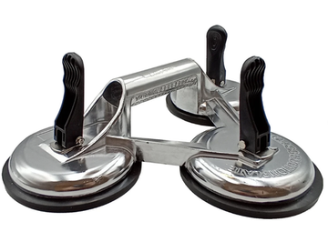 Алюминиевая тройная присоска для плитки и стекла TRIO-DIAMOND