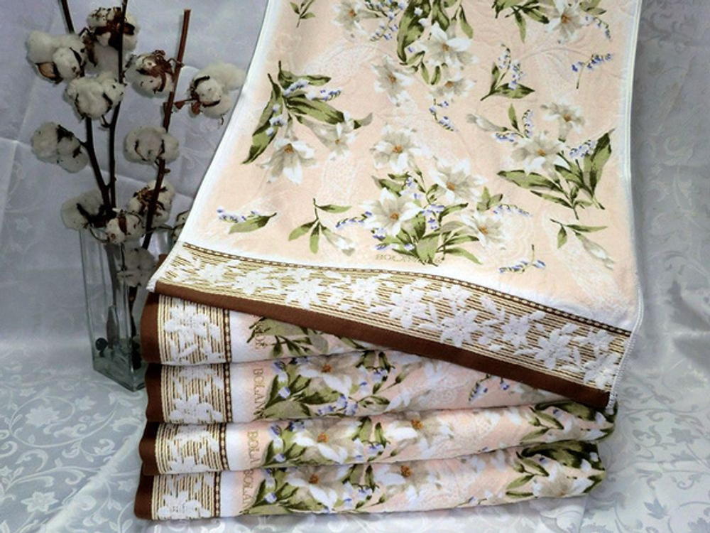 Полотенце Япония 34/78 А 2012 бежевые