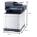 МФУ Kyocera Ecosys M6630cidn, A4, 30 стр./мин, Ethernet, цветной