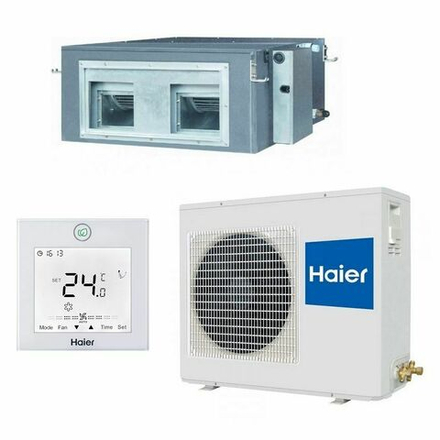 Кондиционер канальный Haier AD96HN1ERA/1U96WS1ERB title=