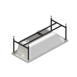 Акриловая ванна Radomir Vanessa (Радомир Ванесса) Агата 150х70, с каркасом