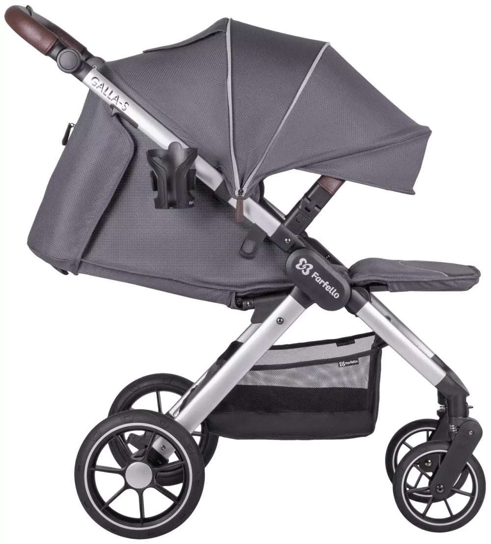 Коляска детская прогулочная Galla-S серый ромб Артикул: GS-8