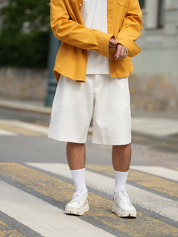 Шорты льняные | white