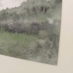 Картина акварельная авторская в паспарту 21х30 см на стену для интерьера "70"