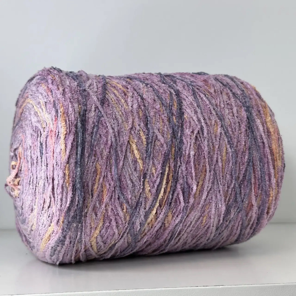 MARYLEBONE - Luxury Selection by Ri.Go; 90% шёлк, 10% п/а; 270м/100гр; col. 386, цвет: сиреневый, черничный, бежевый, коралловый; S709