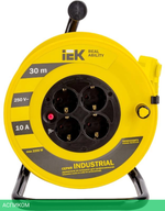 Удлинитель на катушке IEK Industrial УК30 (WKP14-10-04-30)