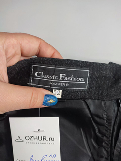 Юбка с люрексом 52 размер