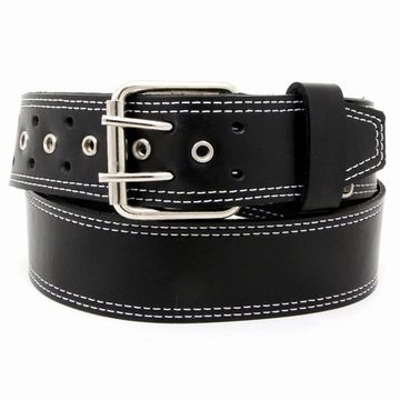 Ремень чистый 45 мм двойная прошивка (118)