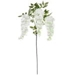 Цветок искусственный «Natur» 98см Глициния белая
