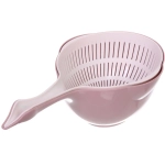 Дуршлаг пластиковый «SEGRETO» 37*20*12см пыльная роза