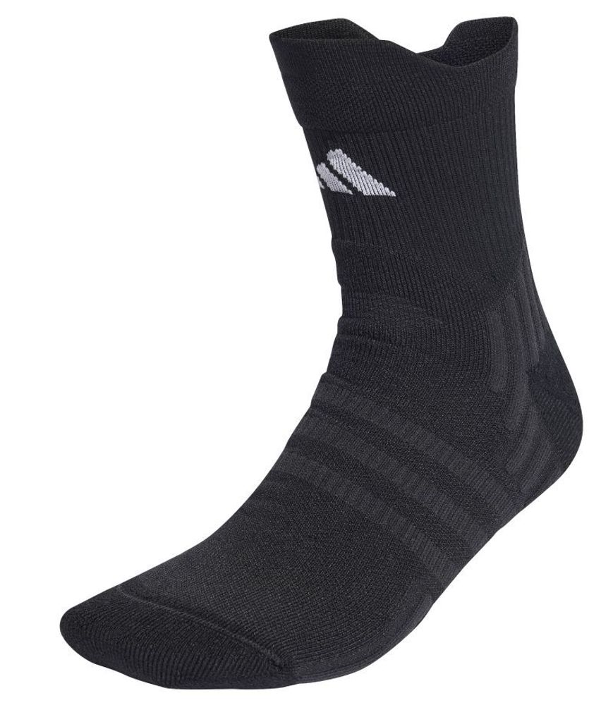 Носки теннисные Adidas Cushioned Quarter Socks 1P - black/white