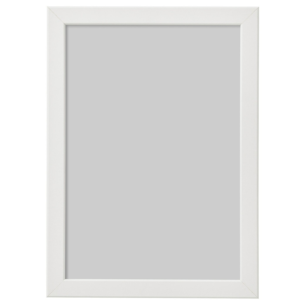 IKEA FISKBO  (ИКЕА ФИСКБО)  -  Рамка, белая, 21x30 см