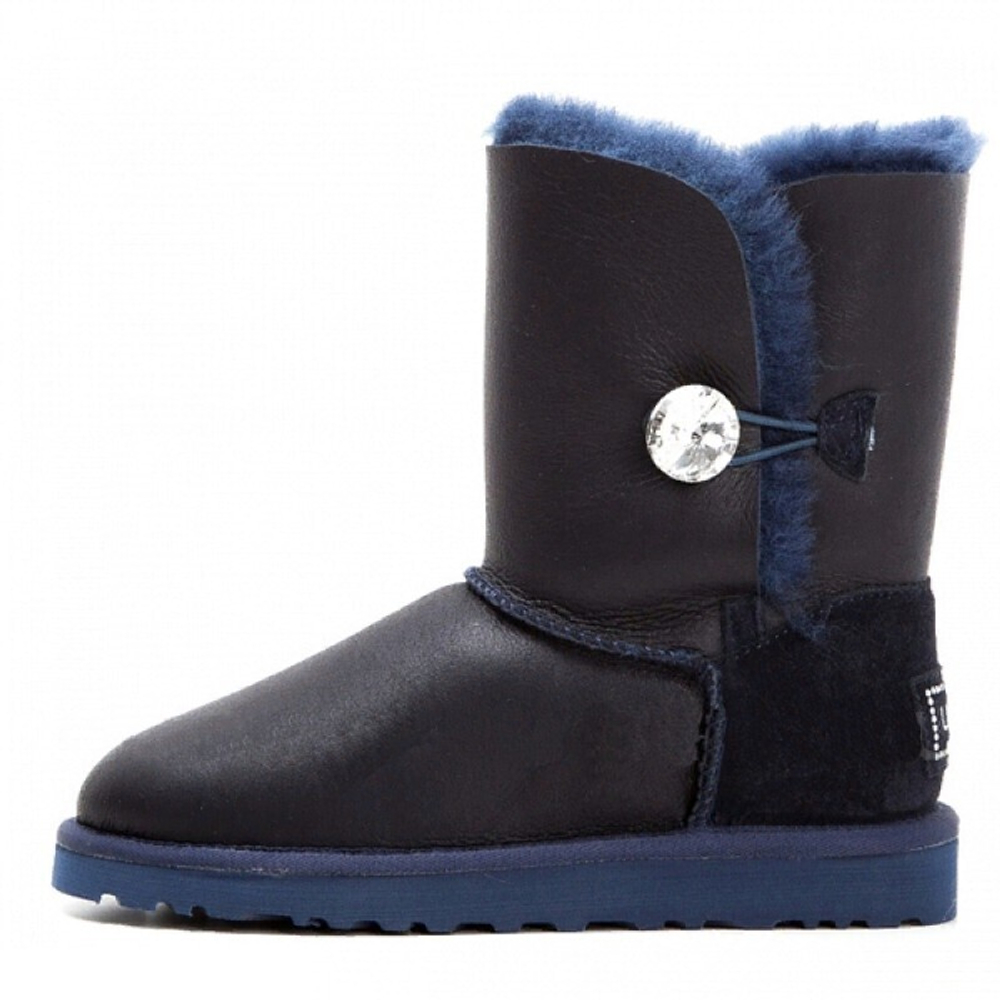 Угги Bailey Button Bling Metallic Navy