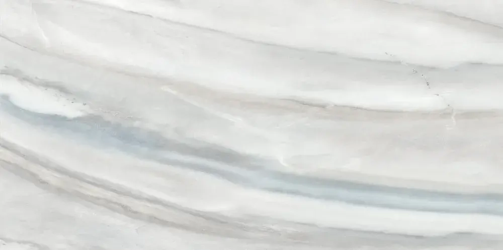 Настенная плитка ALMA Ceramica TWU09MRC707 Mercury 50x24.9 белая / голубая глянцевая под мрамор
