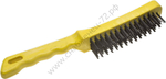 STAYER 5 рядов, пластмассовая рукоятка, стальная, Щетка проволочная, MASTER (35015-5)
