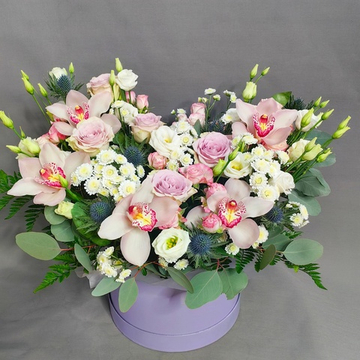 Авторская композиция с орхидеями