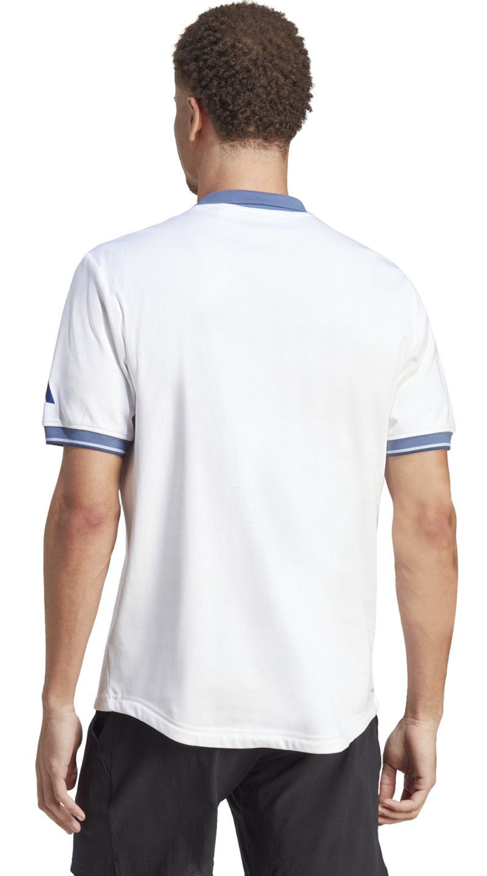 Теннисное поло Adidas Clubhouse Classic Premium Tennis Polo Shirt - White
